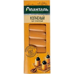 Сыр пл. Аланталь Копченый 40% 190г