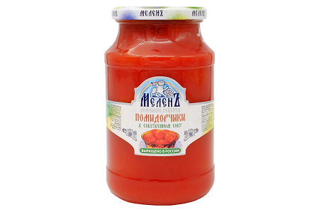 Помидорчики Меленъ в с/с  900г