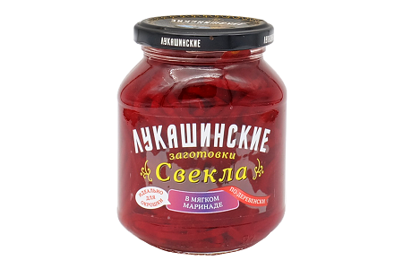 Свекла Лукашинские мар по-Дерев. 340г ст/б