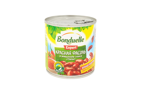 Фасоль Бондюэль красн.чили  400г