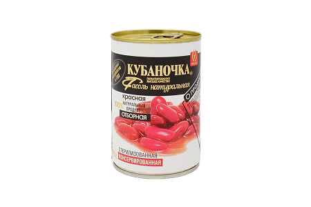 Фасоль Кубаночка красная 400г ж/б