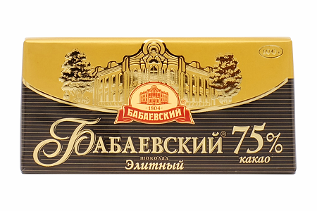 Шоколад Бабаевский элитный 75% какао 100г
