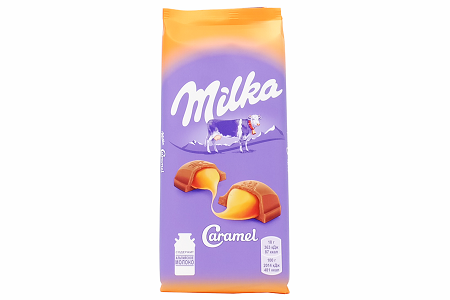 Шоколад Милка карамель 90г