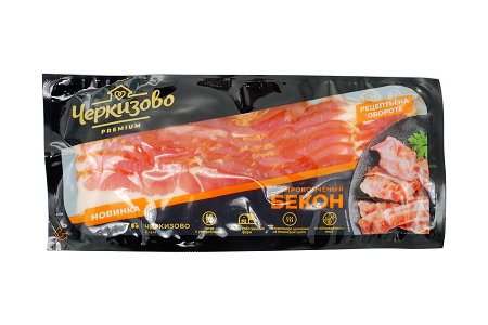 Бекон Столичный премиум с/к в/у 180г Черкизово