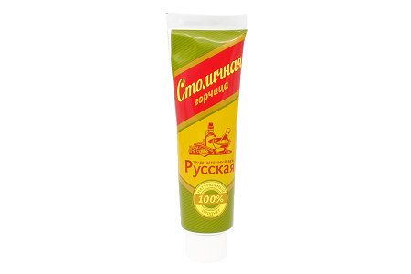 Горчица Столичная русская 100г туба
