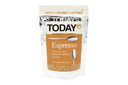 Кофе Тудэй Эспрессо 75г пакет