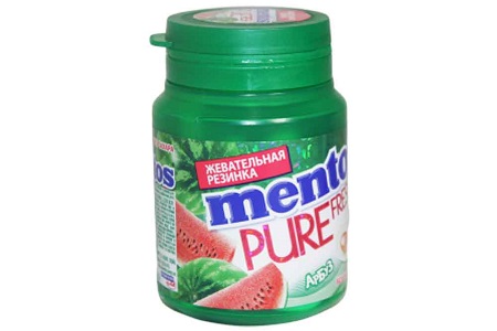 Резинка жев. Ментос Pure Fresh арбуз 54г
