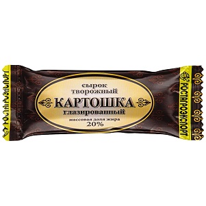 Сырок гл. Картошка 20% 45г ваниль РостАгроЭкспорт