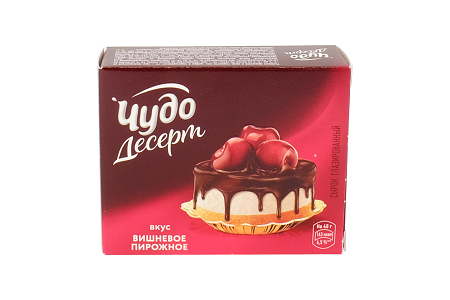 Сырок гл. Чудо Десерт 24,4% 40г вишн.пирожное
