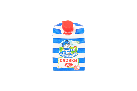 Сливки Простоквашино 20%  200г  БЗМЖ