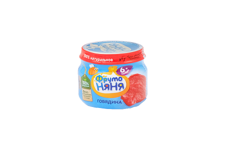 Пюре Фр.Няня говядина      80г