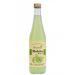 Лимонад Naturelia Мохито лимон/мята 0,5л ст/б