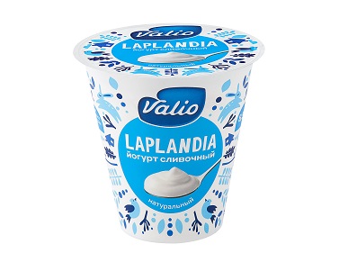 Йогурт Валио Лапландия Сливочный 8,5% 260г натур. БЗМЖ