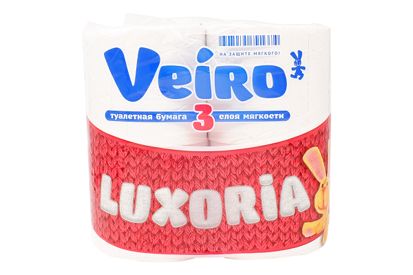 Бумага туалетная Linia Veiro Classic Luxoria 3-сл 4шт