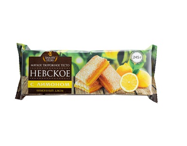 Печенье Bakery Story Невское с лимоном 245г