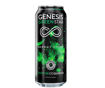 Напиток Генезис Зеленая Звезда б/а 0,5л ж/б
