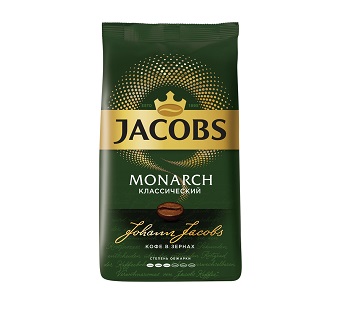 Кофе Якобс Монарх классич. зерно 1000г пакет
