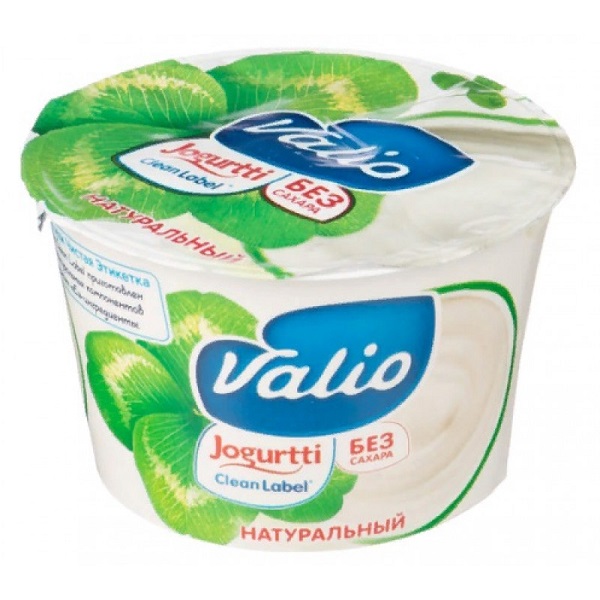 Йогурт Валио натур. 3,4% 180г БЗМЖ