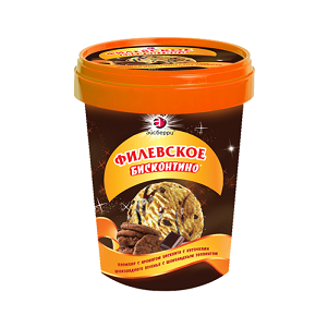 Мороженое Филевское Бисконтино 550г ведро