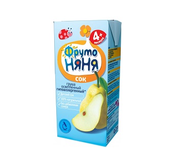 Сок Фр.Няня груша осв. 0,2л