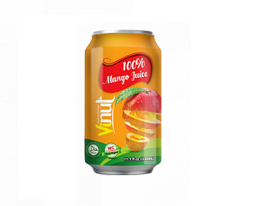Сок VINUT Манго Mango juice 100% 0,33л ж/б