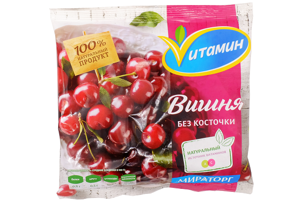 Вишня с/м б/кост 300г Мираторг