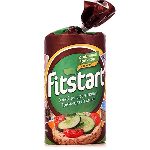Хлебцы FITSTART Гречневый микс 90г