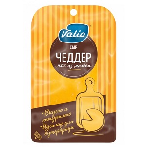Сыр Валио Чеддер 48% 120г БЗМЖ