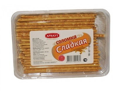 Соломка Арнаут сладкая 350г