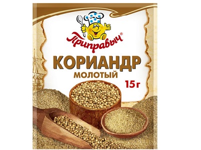 Кориандр Приправыч молотый 15г