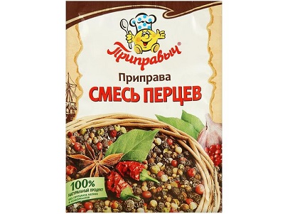Приправа Смесь перцев Приправыч 15г