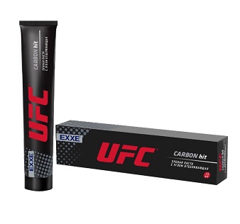 Паста/з UFC с углем отбеливающая 75мл
