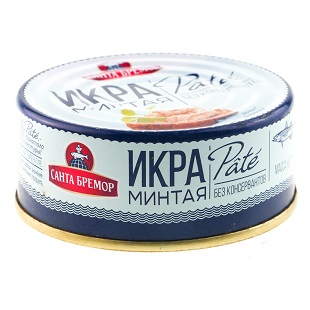 Икра Минтая Pate 90г Санта-Бремор