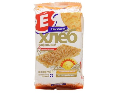 Хлебцы Елизавета пшенич. с отруб. 85г