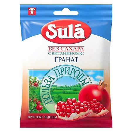 Леденцы Зула с вит. С   60г  в асс.